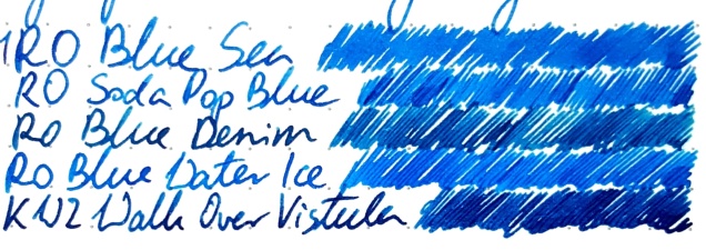 Robert Oster Signature Blue Sea